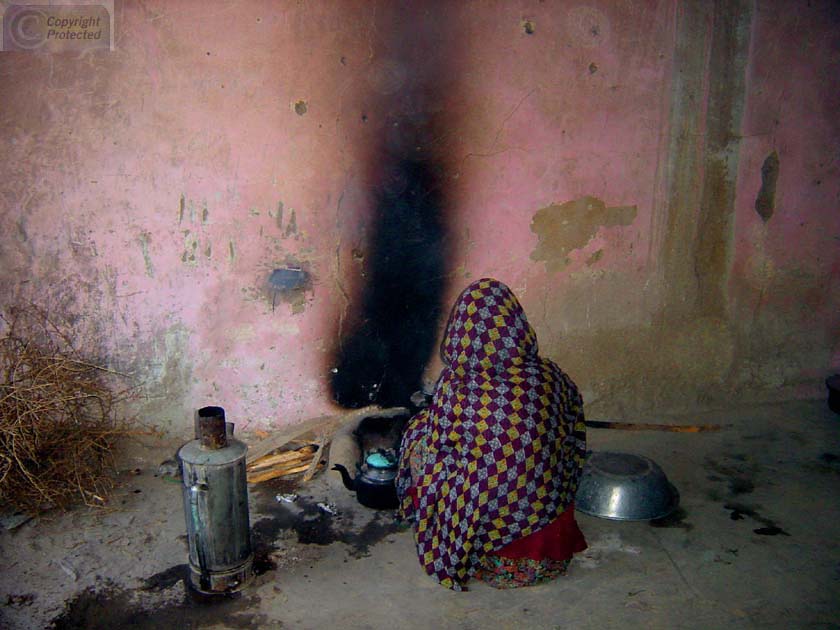 Woman Cooking